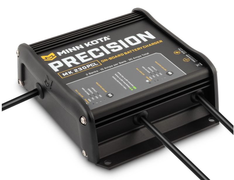 Minn Kota 1832302 MK-230PCL Precision PCL (2 Bank X 15 Amps) On-Board Charger