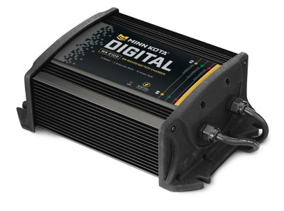 Minn Kota 1822105 On Board Digital Charger MK 210D 2 Bank 5 Amps Per Bank Minn Kota 1822105 On Board Digital Charger MK 210D 2 Bank 5 Amps Per Bank