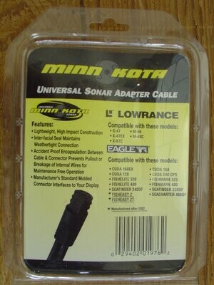 Minn Kota MKR-US-9 Universal Sonar Adapter Cable Minn Kota MKR-US-9 Universal Sonar Adapter Cable