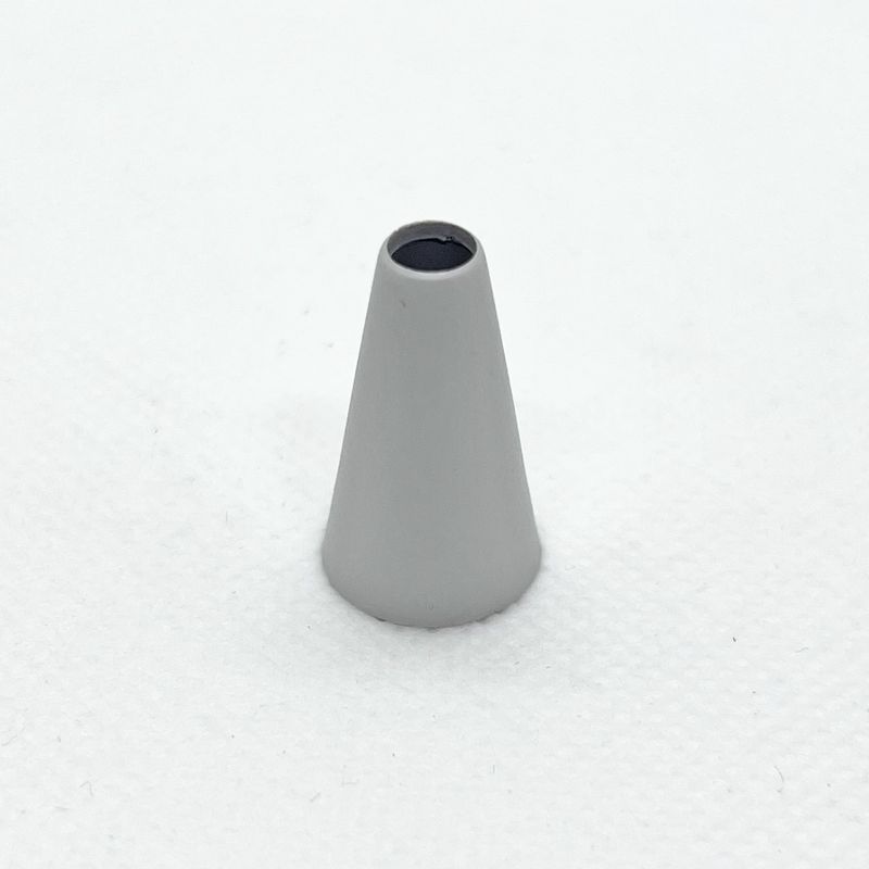 Spitzenhülse Kunststoff grau