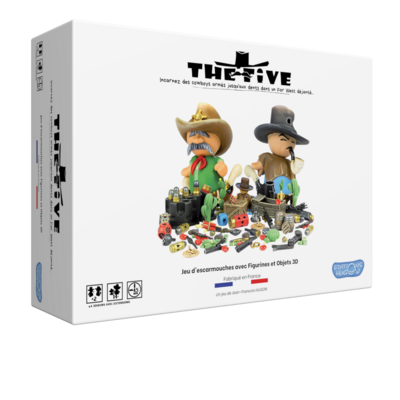 THE FIVE Le Jeu de Figurines déjanté (Full 3D et prêt à peindre)