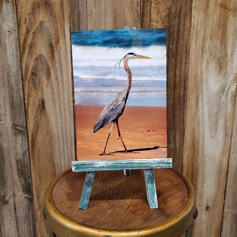 A Stroll by the Shore - Easel