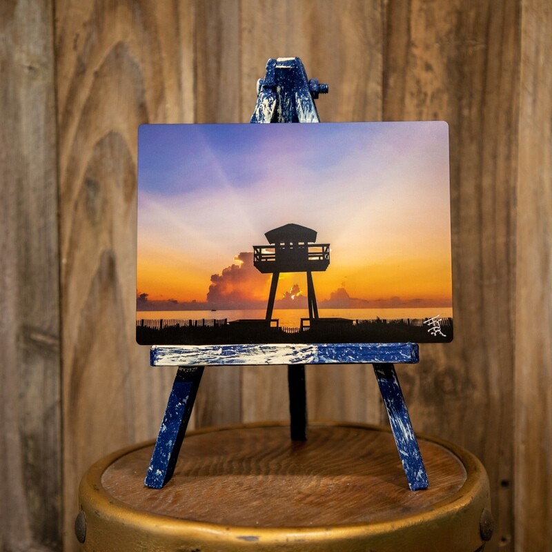 Watchtower Sunrise - Easel