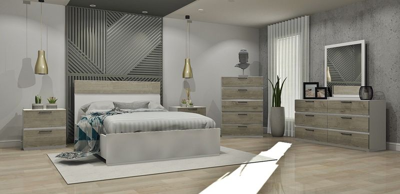 9490 Mélamine couleur Blanc et Grisaille / Melamine White and Grayness