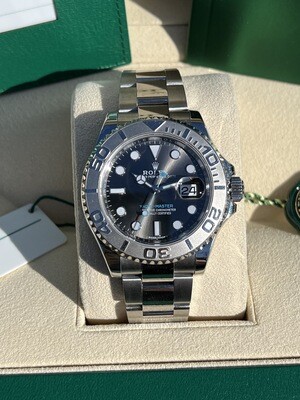 Rolex Yachtmaster Platinum Rhodium 116622