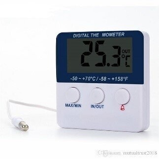 TERMOMETRO DIGITAL DE MAXIMOS Y MINIMOS TH022
CON CALIBRACIÓN POR TRAZABILIDAD