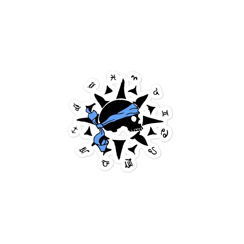 Stickers - Pirate (blue)