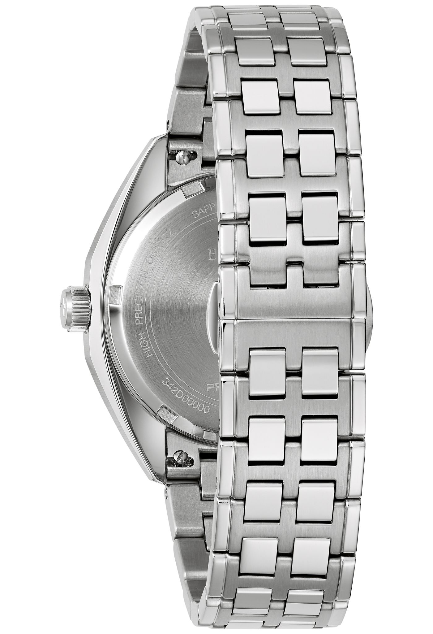 Bulova Jet Star Red Dial Stainless Steel Men's Watch 96B401