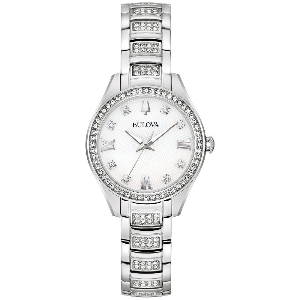 Bulova Crystal Ladies Watch 96L311
