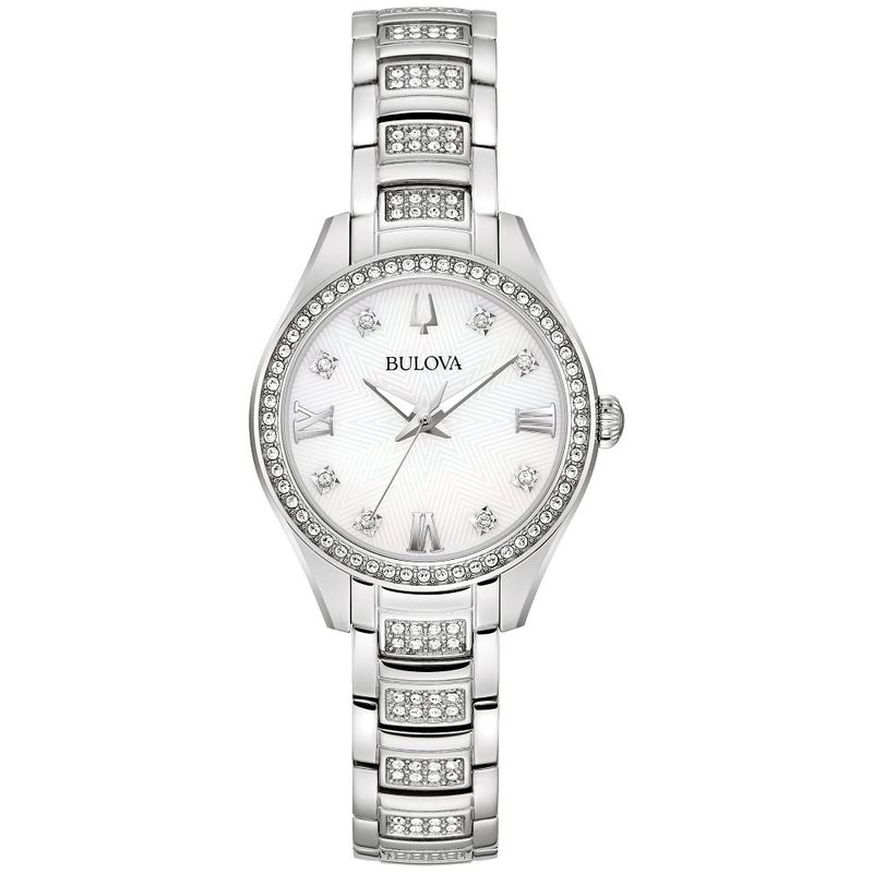 Bulova Crystal Ladies Watch 96L311