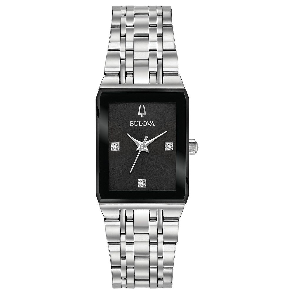 Bulova Quadra Modern Ladies Watch 96P202