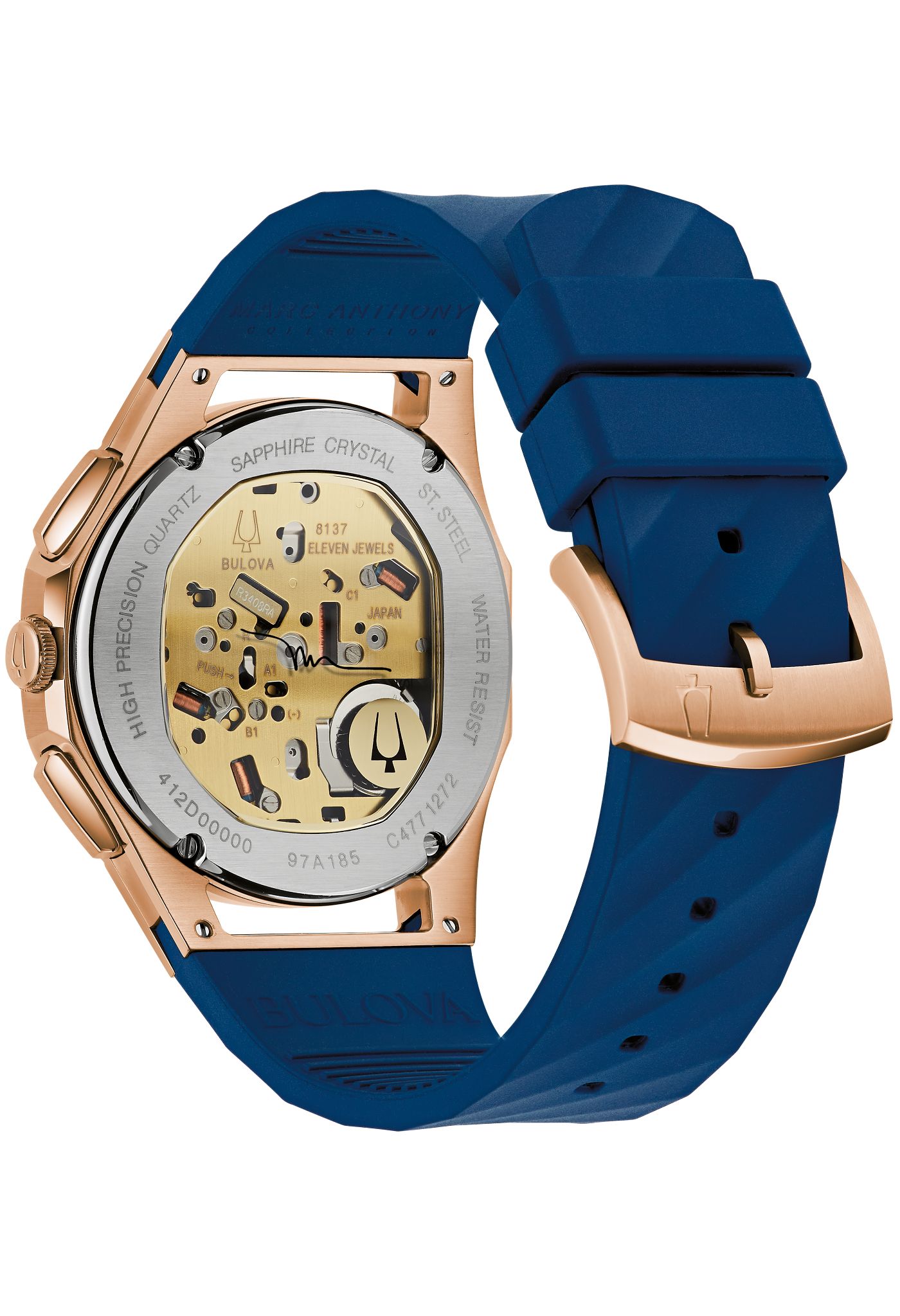 Bulova Curv Marc Anthony Men's Watch 97A185