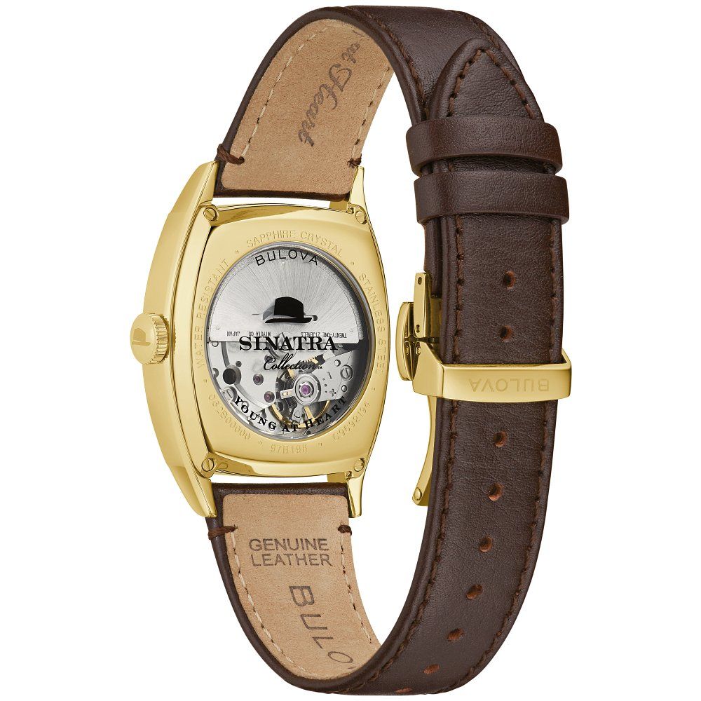 Bulova 'Young at Heart' Frank Sinatra Men's Watch 97B198