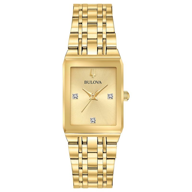 Bulova Quadra Modern Ladies Watch 97P140