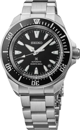 Seiko Prospex Automatic Diver – Black Dial, 41.7mm – SRPL13 Seiko SRPL13 Prospex Automatic Diver watch, black dial with a black unidirectional bezel