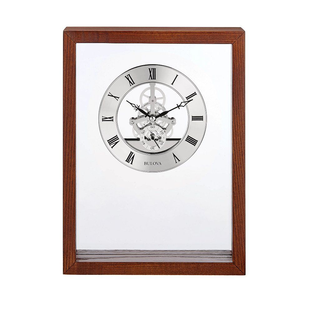 Bulova Engraver Desk Clock B1722