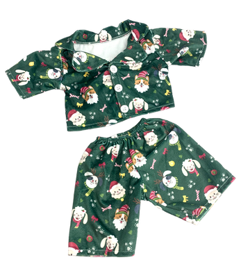 Kerst pyjama dieren