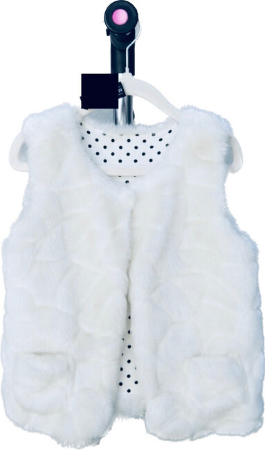 A Fluffy Short Sleeve children's vest from Designer Brand (Chanel)