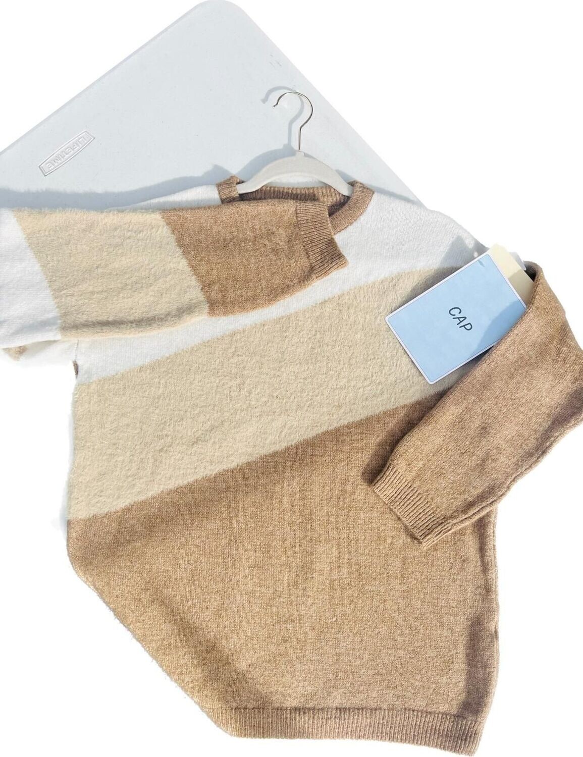 Soft Monotone Cozycolors Long Sleeve Sweater