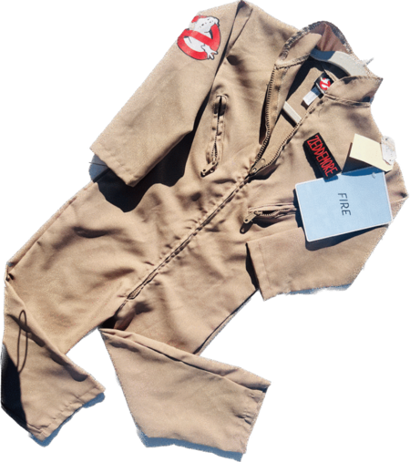 Ghostbuster/Zeddemore Khaki Jumpsuit With Pockets