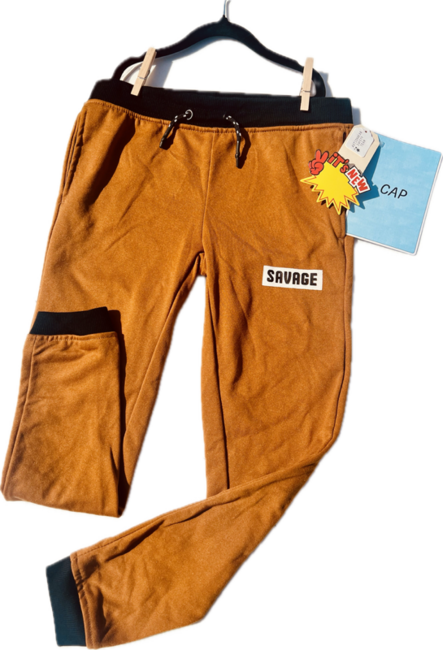 ​Encrypted Brand Savage Sweatpants With 2 Front Pockets And 1 Back Pocket