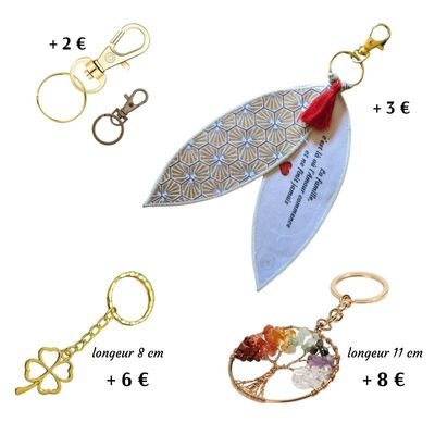 Anneau avec clip, porte clefs