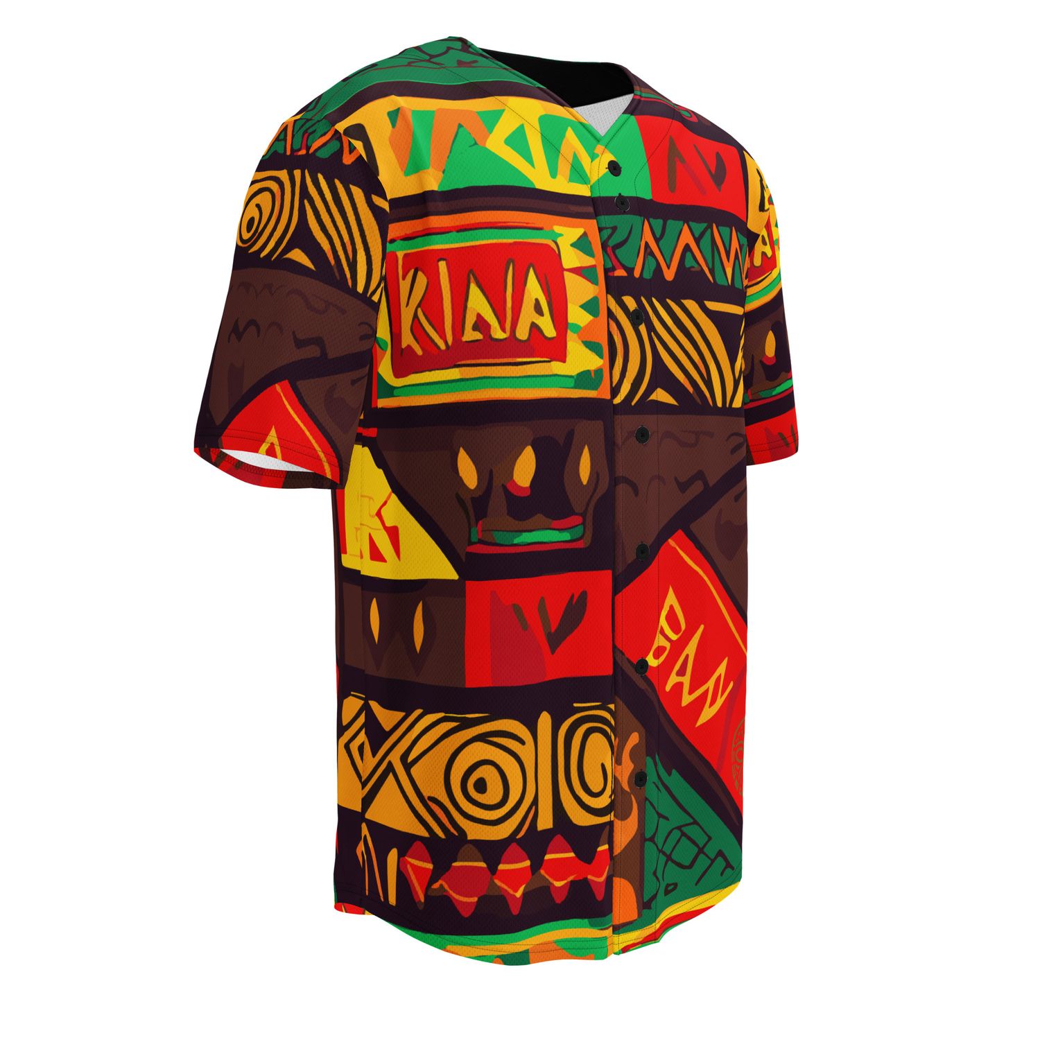 Jersey de Baseball Unisexe – &quot;KAMA Bantu spirit&quot;