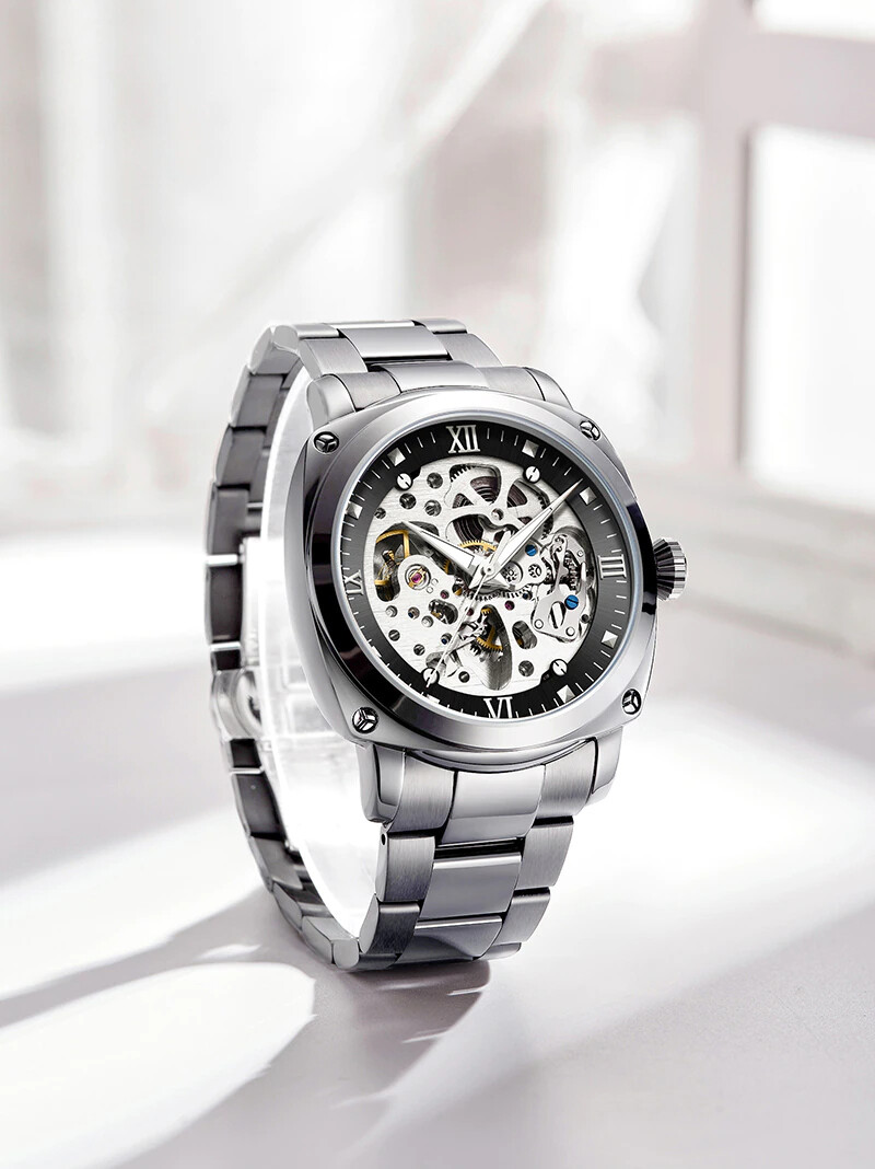 WISHDOIT Automatic Mechanical Watch for Men