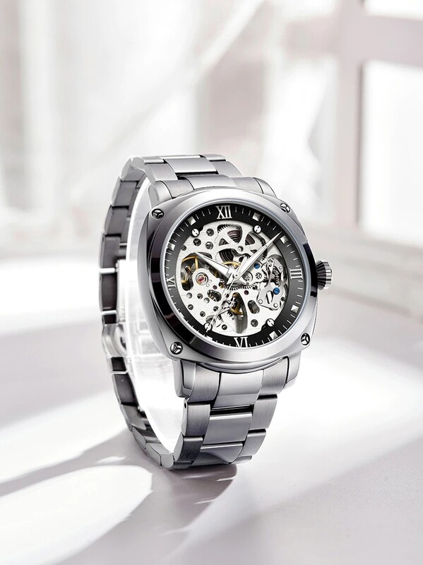 WISHDOIT Automatic Mechanical Watch for Men