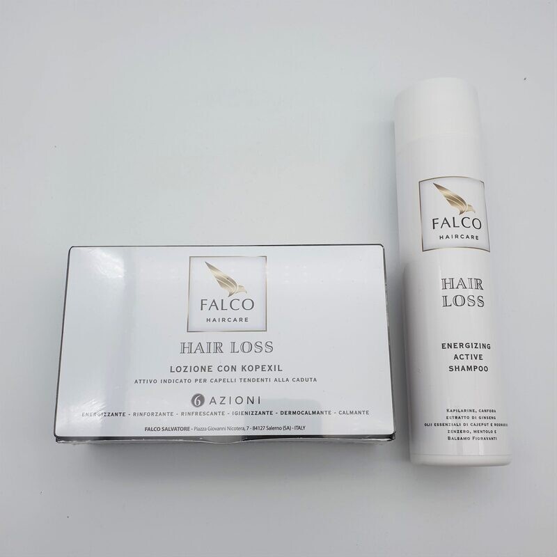Kit Hair Loss shampoo + Fiale Anticaduta | Cure