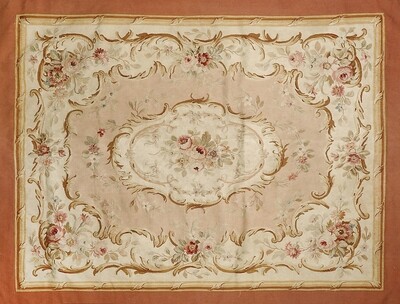 Original Aubusson aus der Zeit von 1850