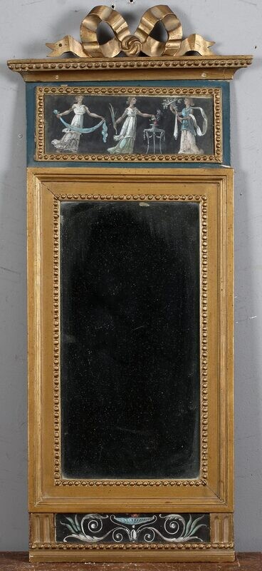 Gustavianischer Spiegel aus dem 19. Jahrhundert