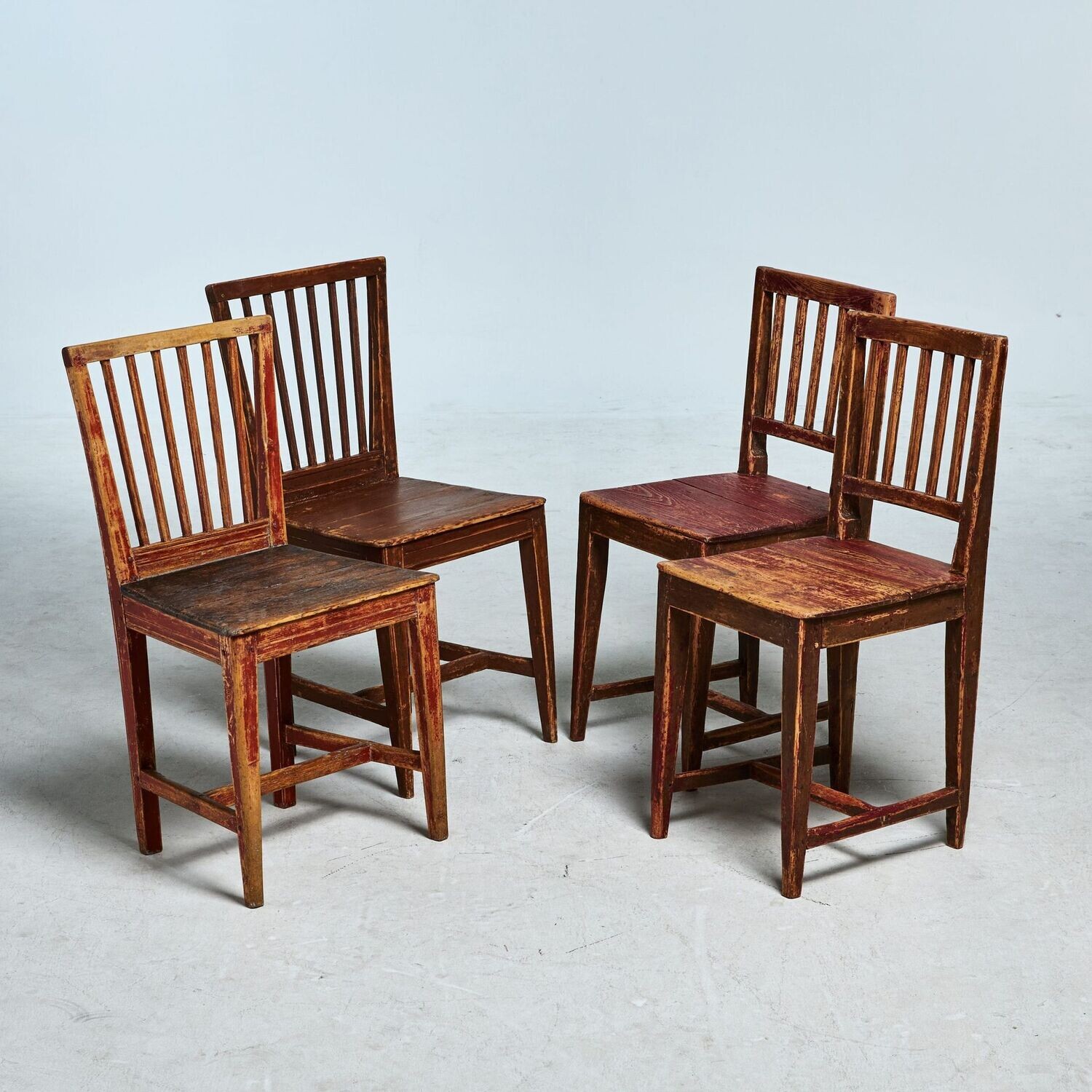 Leksand-Stühle aus dem 19. Jahrhundert