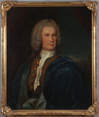 Porträt eines Herren - Öl auf Leinwand