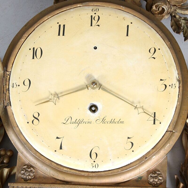 Wanduhr von Israel Dahlström (1792-1829)
