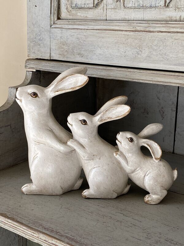 Hasenfamilie - tolle Osterdekoration