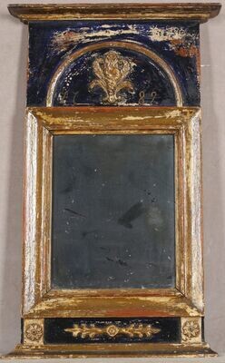Gustavianischer Holzspiegel von 1820