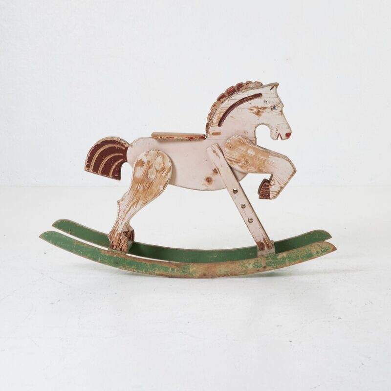 Schaukelpferd im Original von 1890