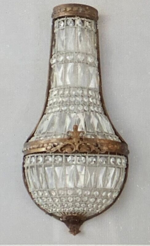 Wandlampe des 19. Jahrhunderts