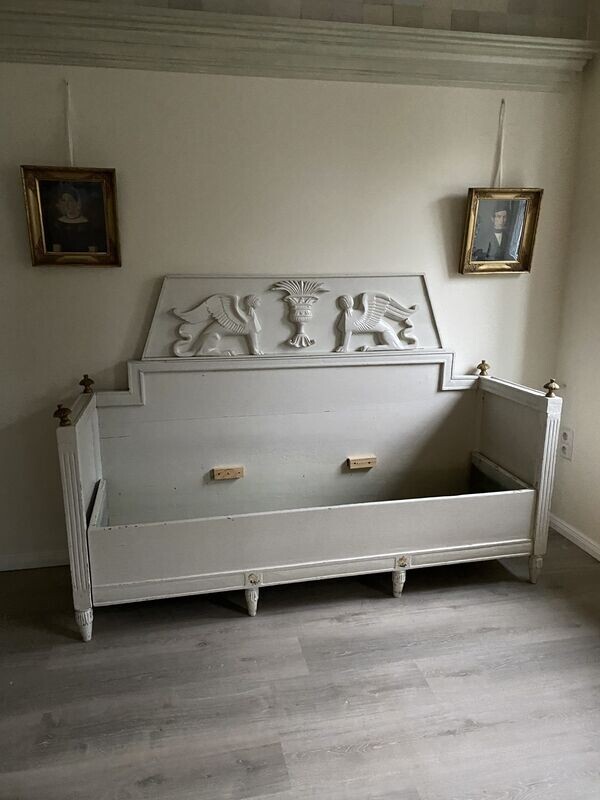 Swedish Empire bench around 1860