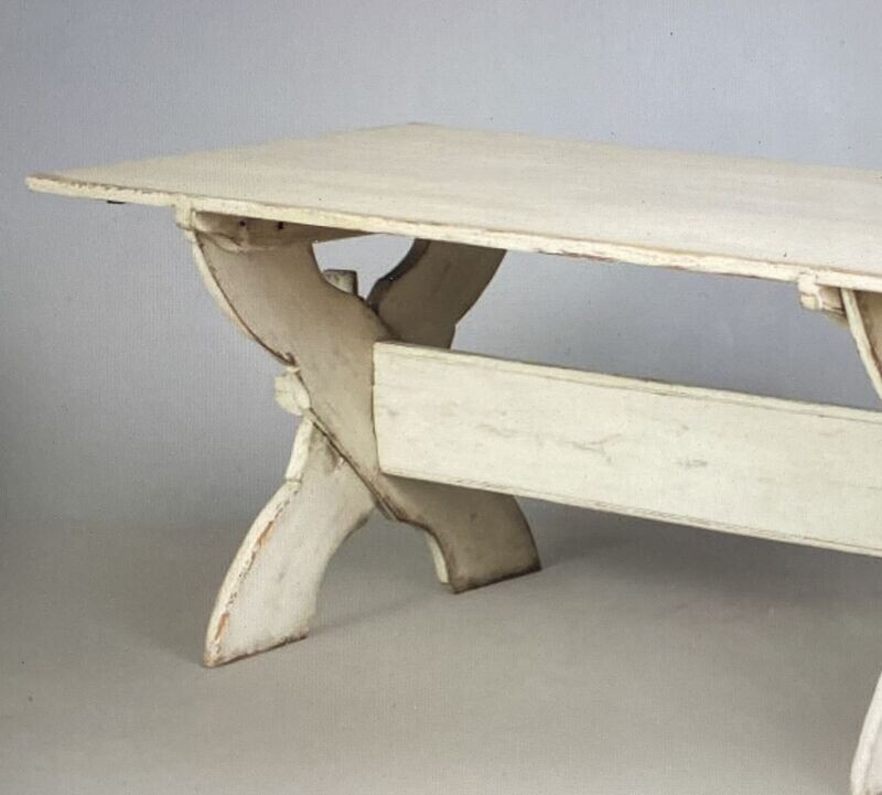 Swedish dining table from the 19th century
