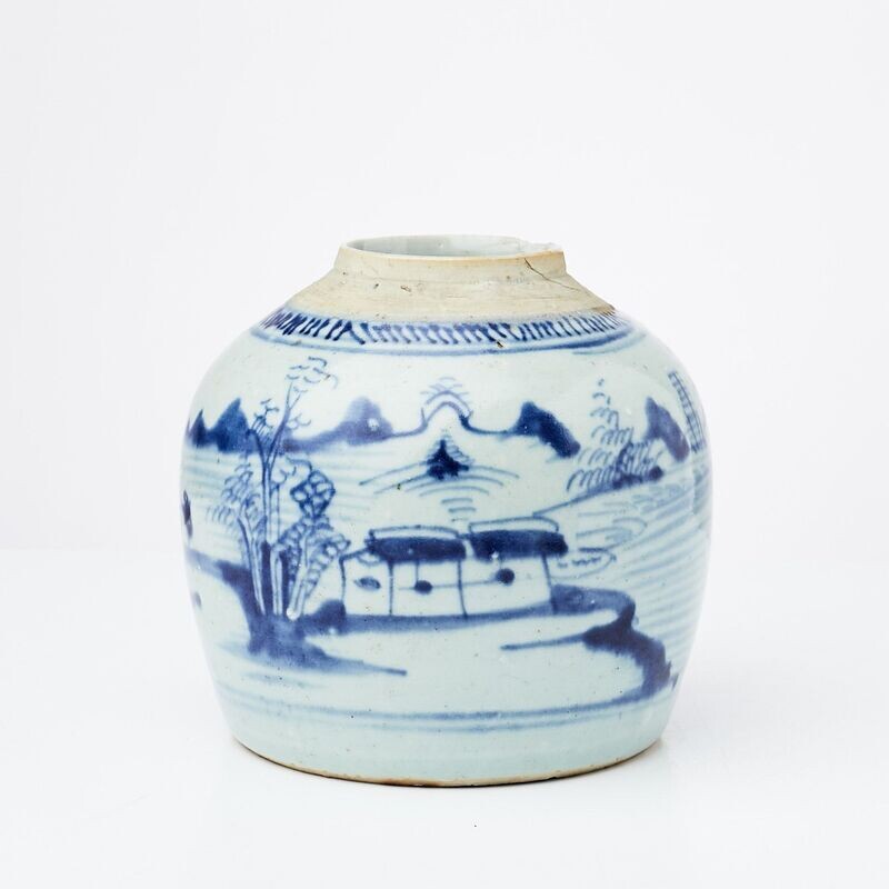 Kleine Ingwertöpfe aus der Zeit um 1800