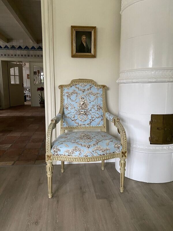 Original Fauteuil  aus einem Schloss in Växjö