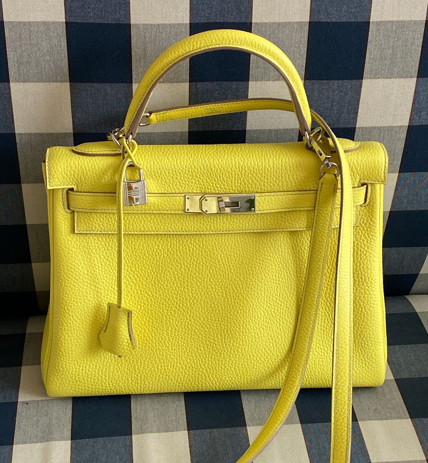 Birkin yellow bag on sale