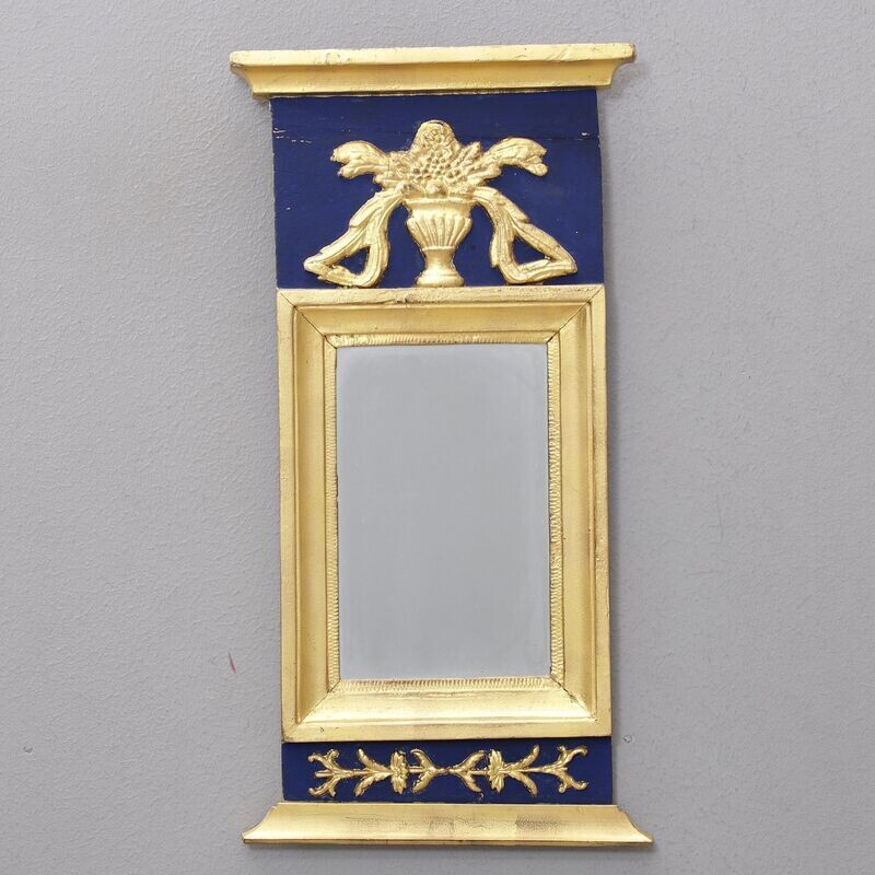 Spätgustavianischer Spiegel um 1850