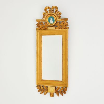 Gustavianischer Spiegel aus dem 19. Jahrhundert