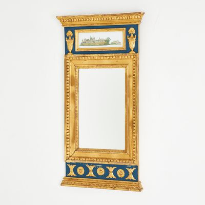 Spätgustavianischer Spiegel um 1820