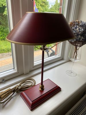 Sylter Fensterlampen  in Schwedenrot