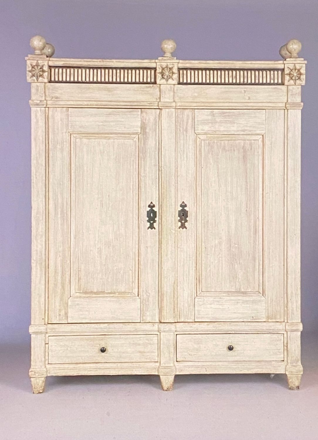 Dänischer Schrank im Original von 1820