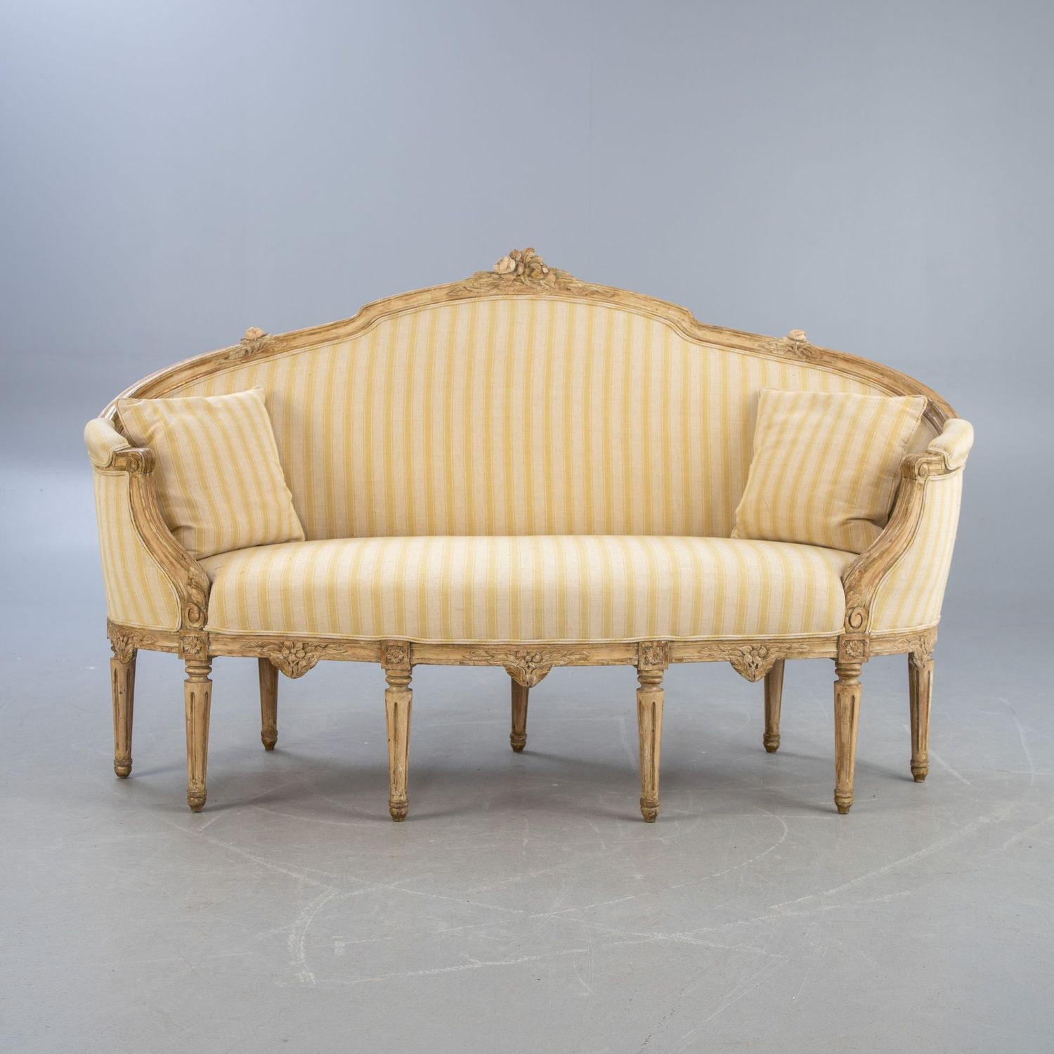 Gustavianisches Sofa um 1860